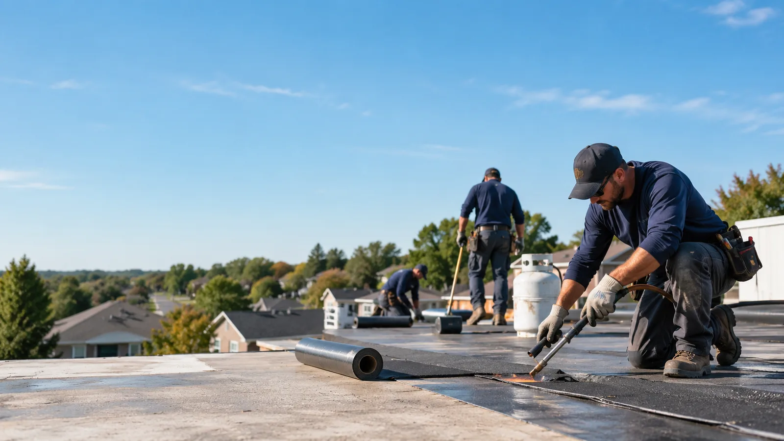 Flat Roof Leak Repair providers in Stuart, IA